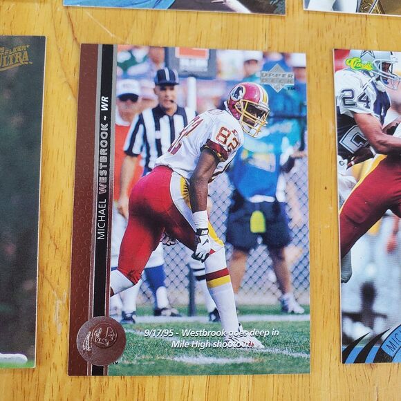 Michael Westbrook 12 Different NM NFL Football Cards 1997 Donruss Silver #146 - Picture 12 of 13